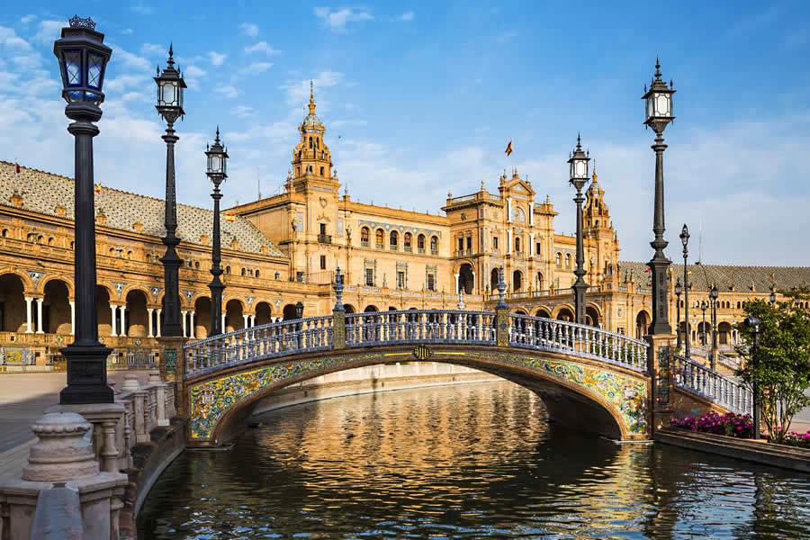 Plaza de Espana. Seville. Spain.