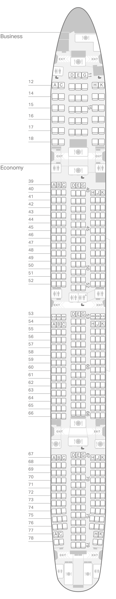 Cathay Pacific Seating Chart