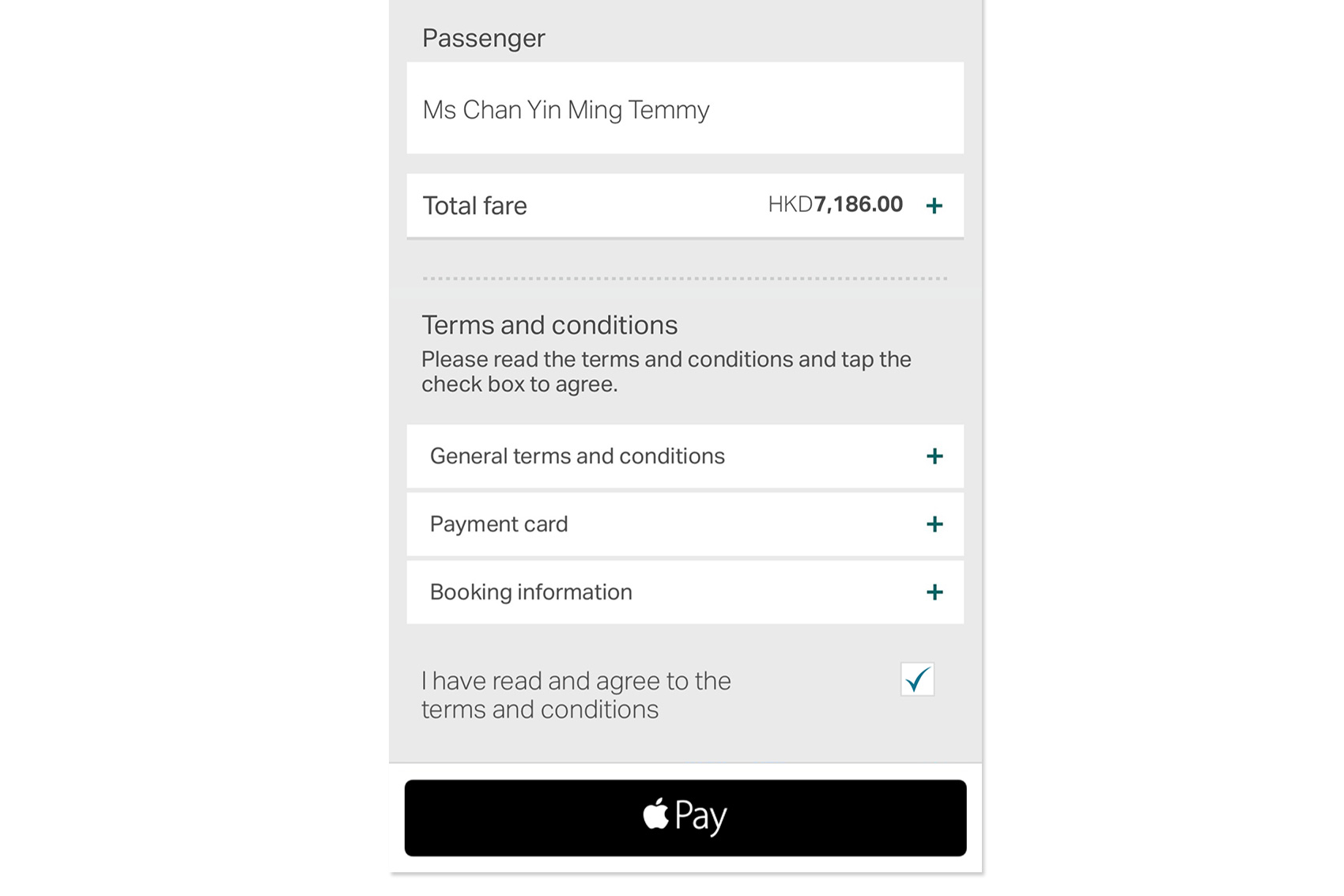 How to use Apple Pay- Step 3