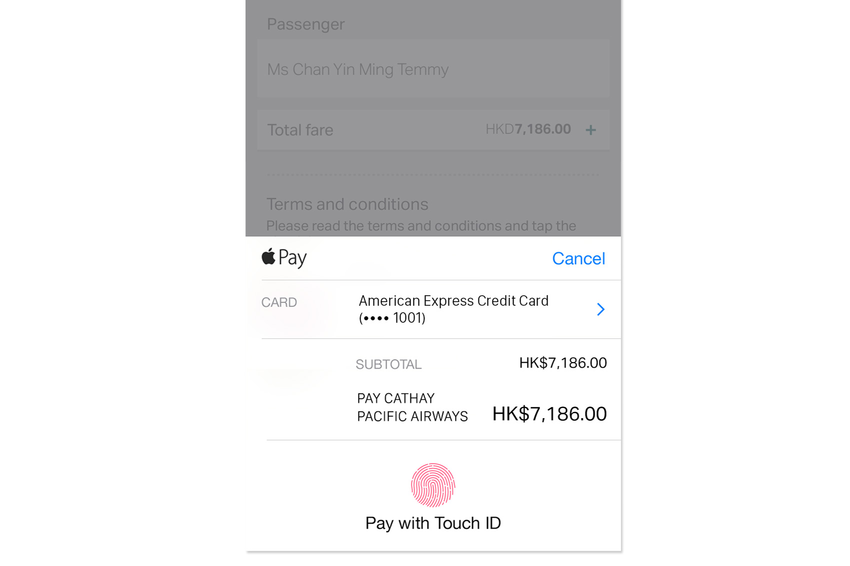 How to use Apple Pay- Step 4