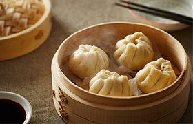Hong Bao’s steaming hot and delicate dumplings