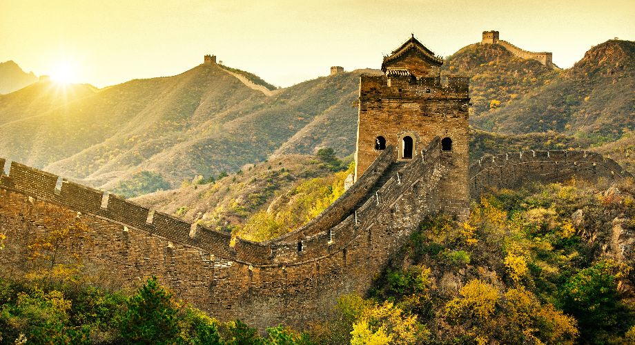 La sección Jinshanling de la Gran Muralla China