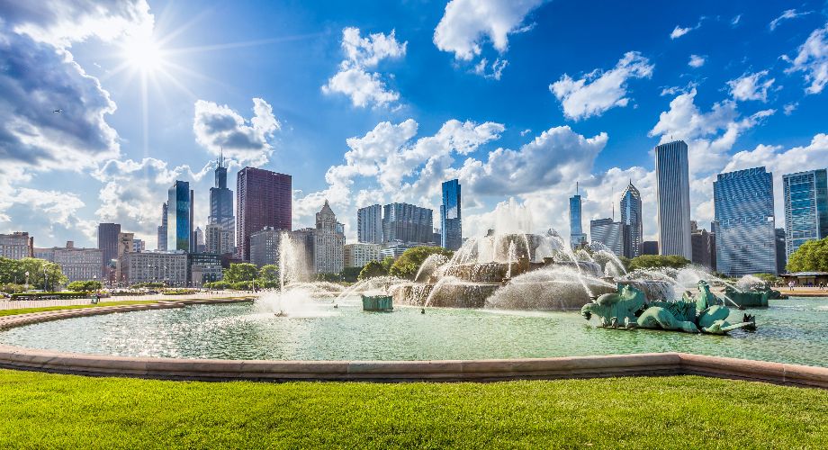 Fuente Buckingham en Grant Park, Chicago