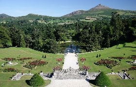 Pemandangan menghijau di Wicklow