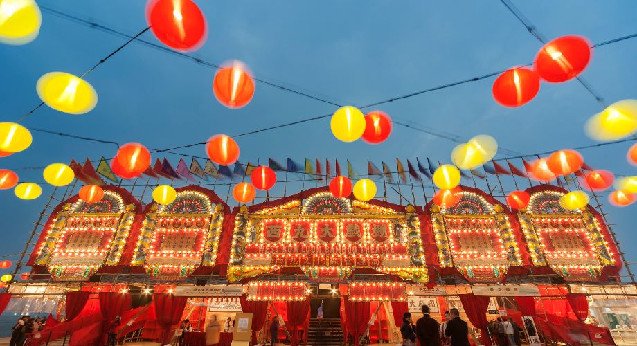 Cantonese Opera theatre in Hong Kong