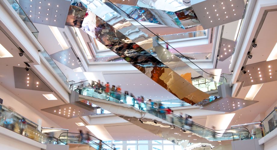 Hong Kong shopping mall