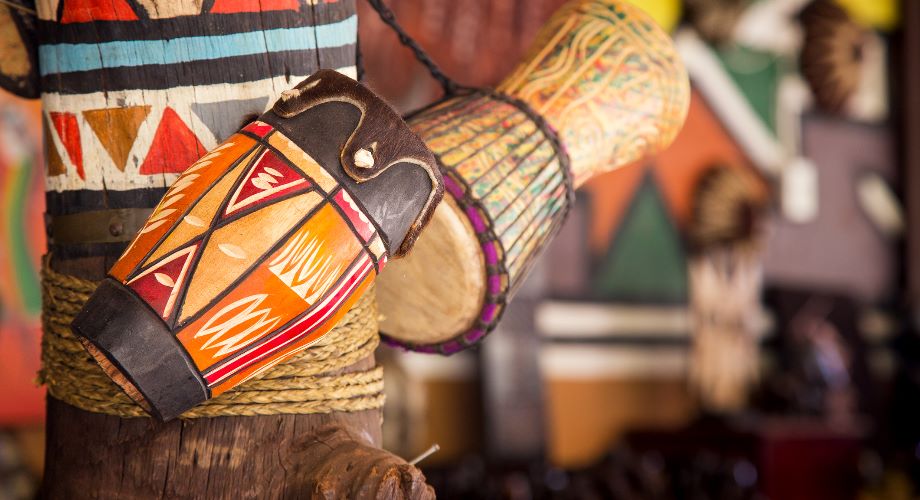 African Drums at Lesedi Cultural Village near Johannesburg