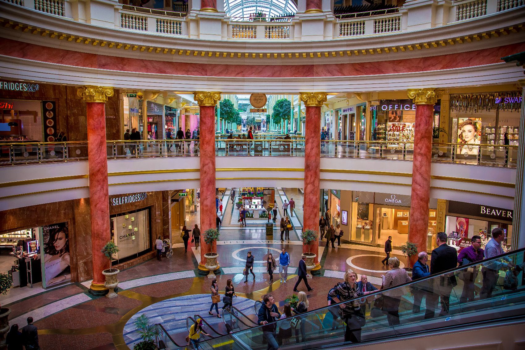 Manchester’s mega-mall Trafford Centre