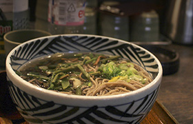 World-famous soba