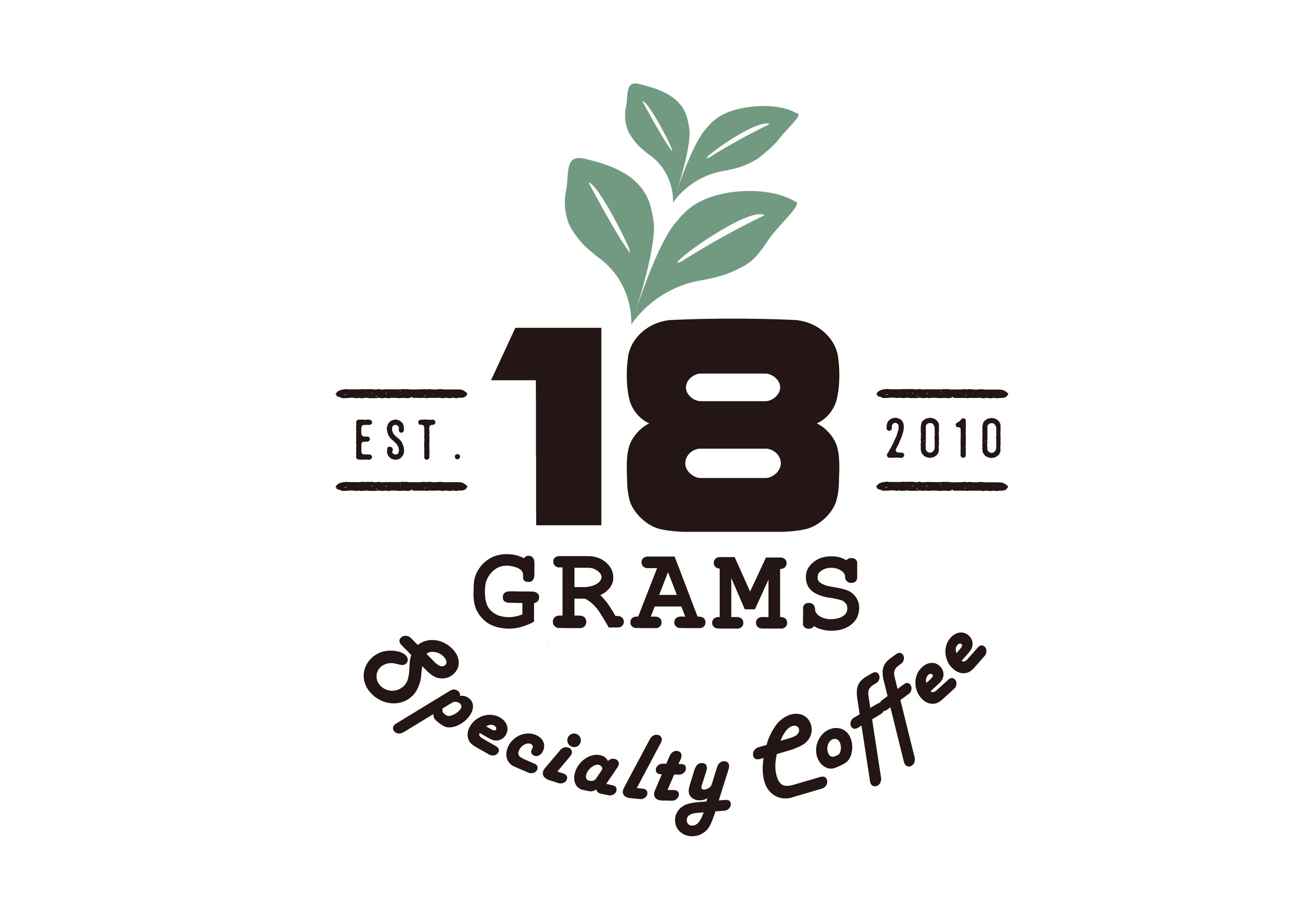 18 Grams Coffee & Veggie logo