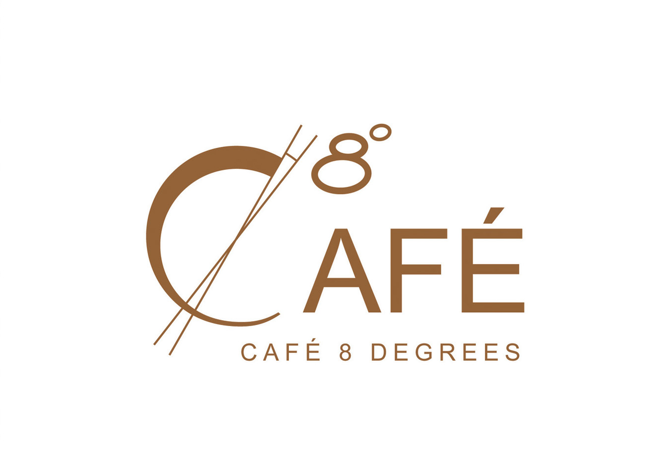 Cafe 8 Degrees logo