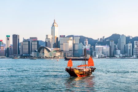 Hong Kong Cityscape Night