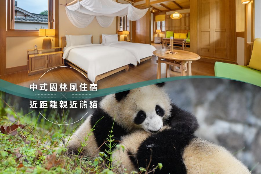 成都：Six Senses近距離親近大熊貓