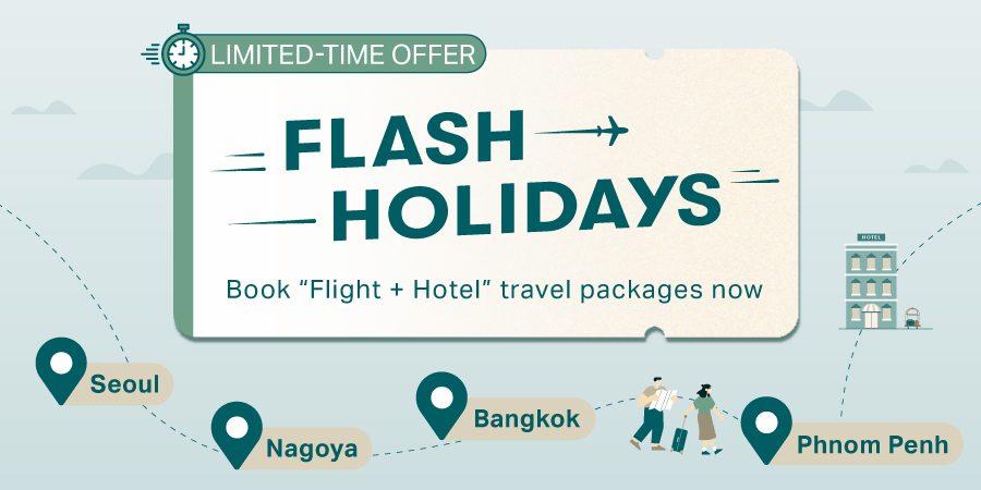 Limited-time surprise: Book your Flash Holidays