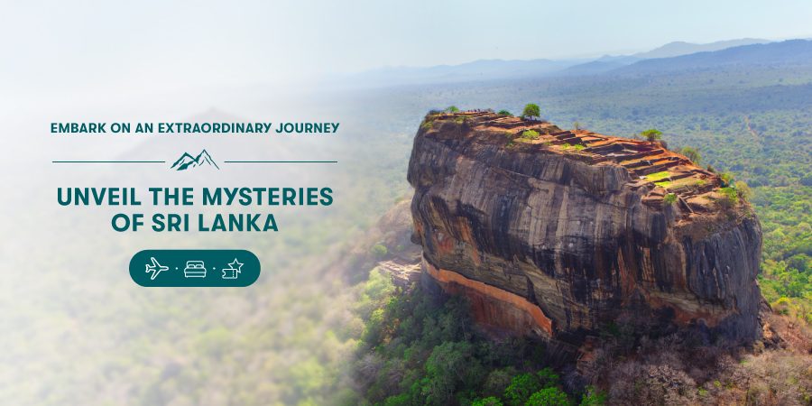 An engaging book cover that highlights the allure of Sri Lanka's mysteries, inviting exploration and discovery.