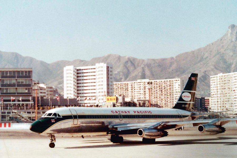 Cathay Pacific Convair 880 Jetliner