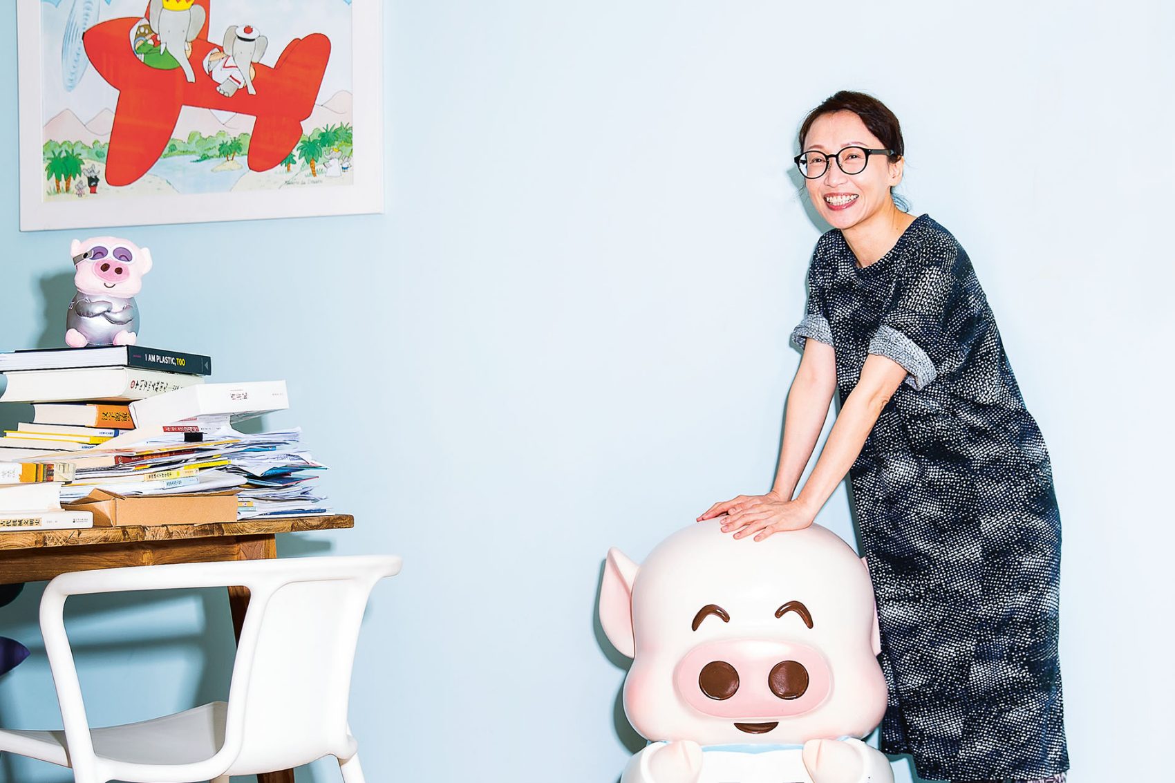 Alice Mak and McDull. Credit: Until Chan