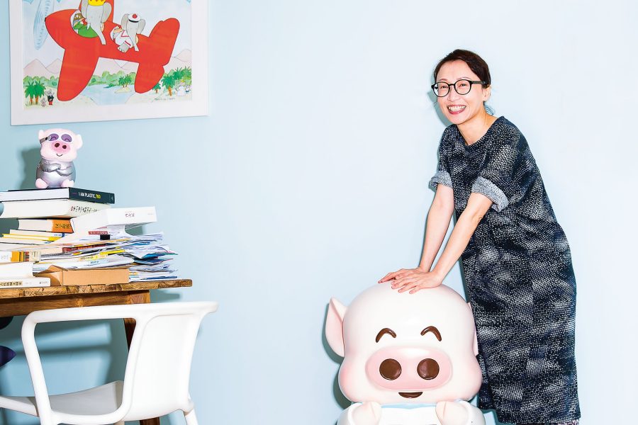 Alice Mak and McDull. Credit: Until Chan