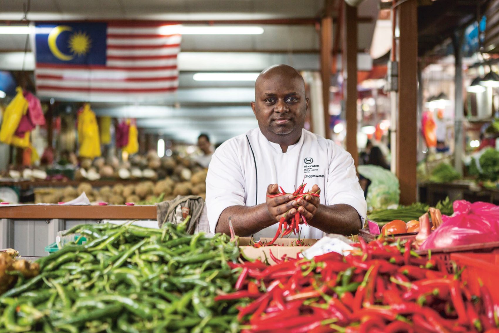 Linggeswaran Sathasivam, head banquet chef at Sheraton Imperial KL Hotel