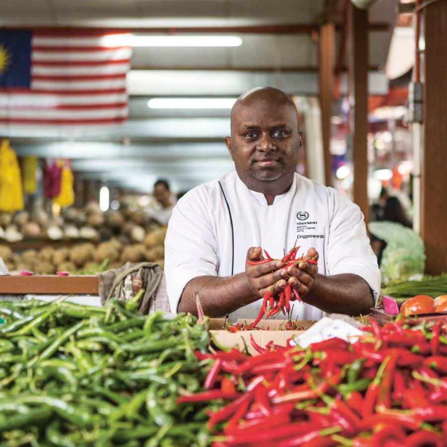 Linggeswaran Sathasivam, head banquet chef at Sheraton Imperial KL Hotel