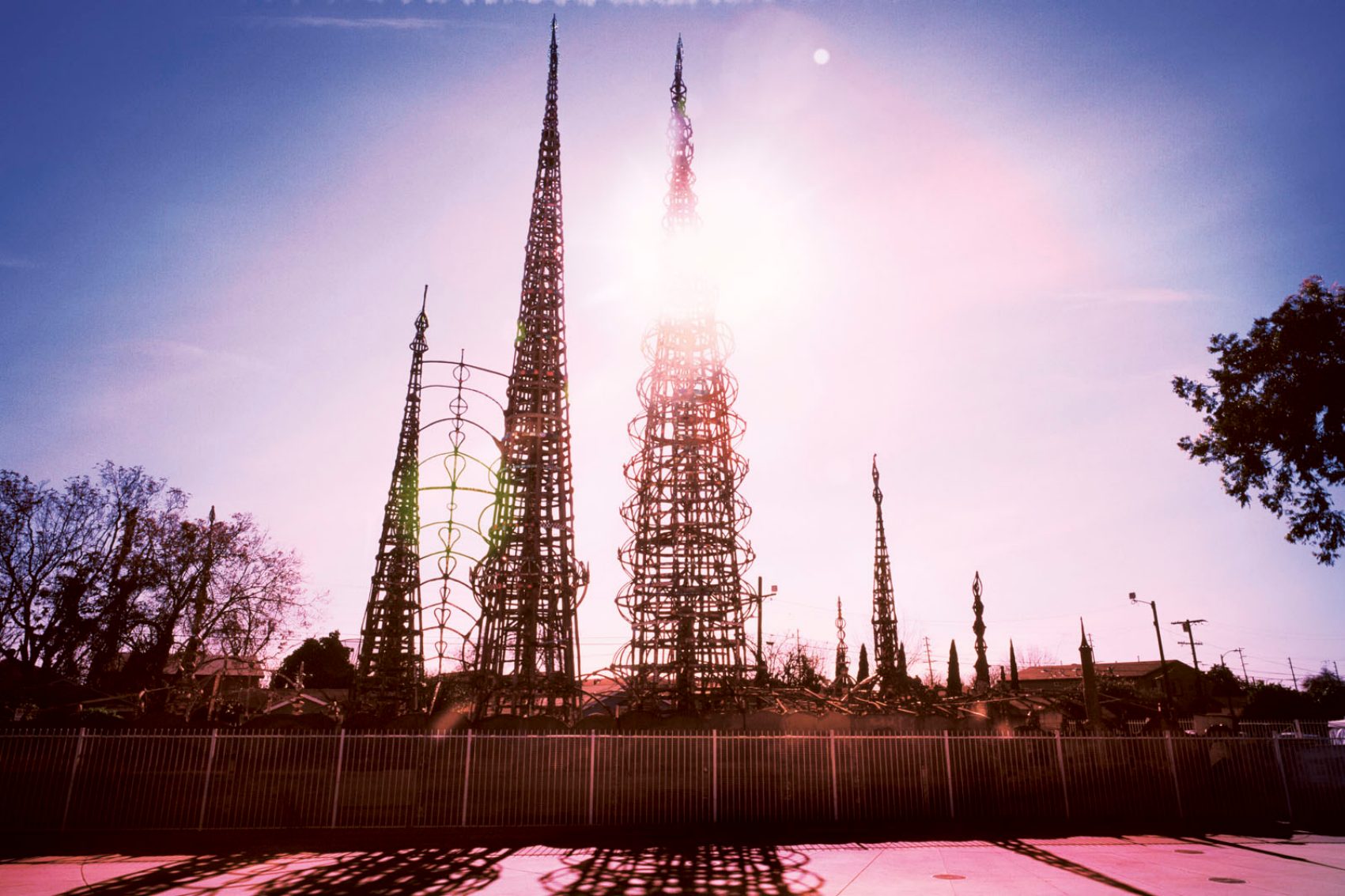 Watts Towers, Los Angeles. Credit: Yuri Hasegawa
