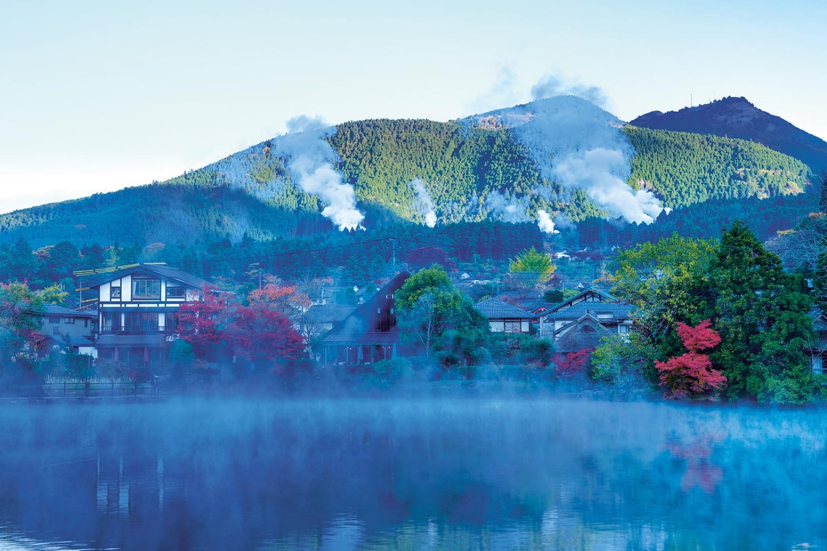 Yufuin Lake, Kinrin Onsen