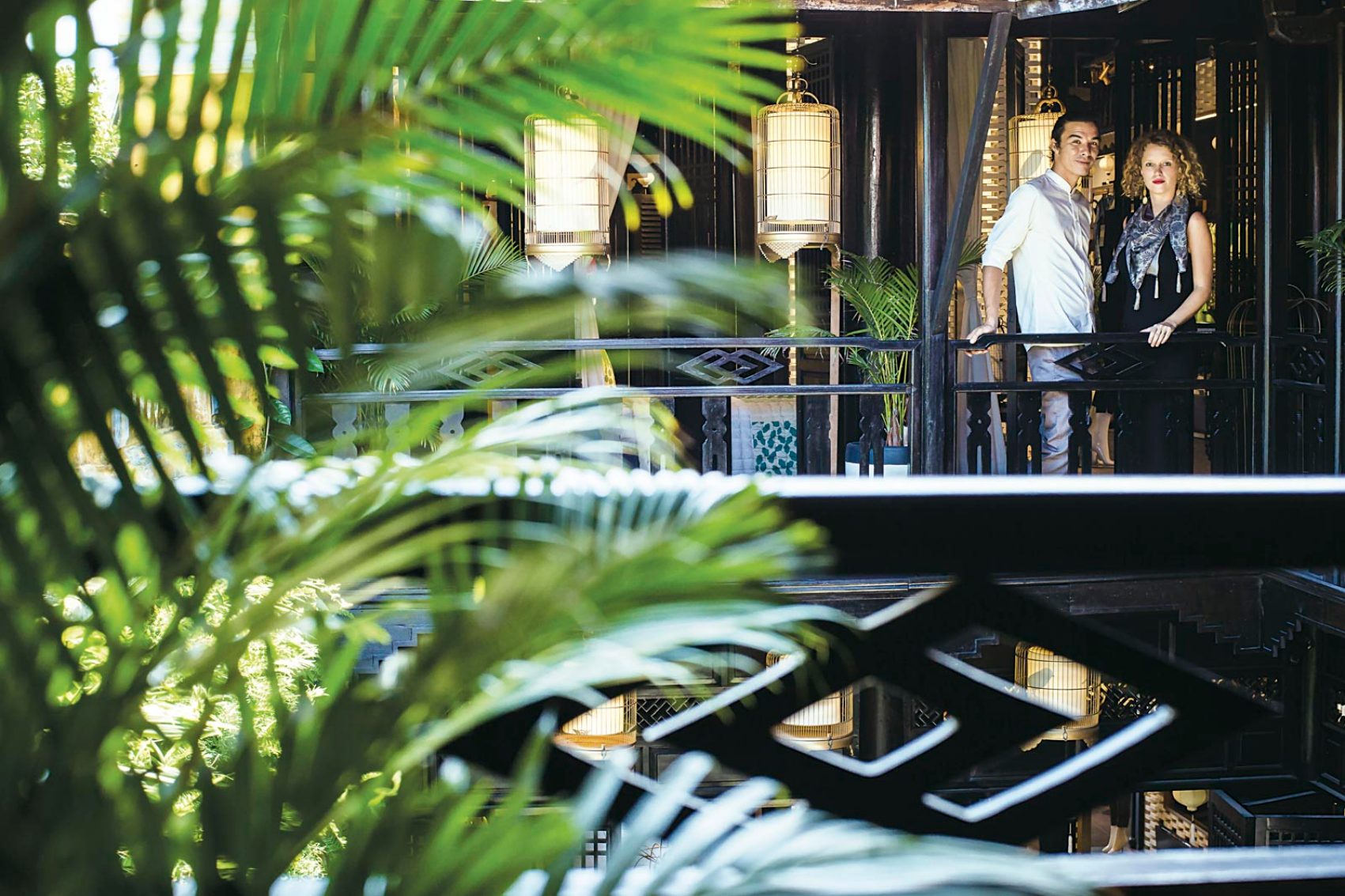 John & Jennie Welsh in shop. Credit: Etienne Bossot