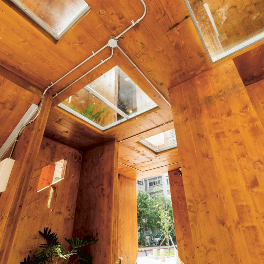 wood building