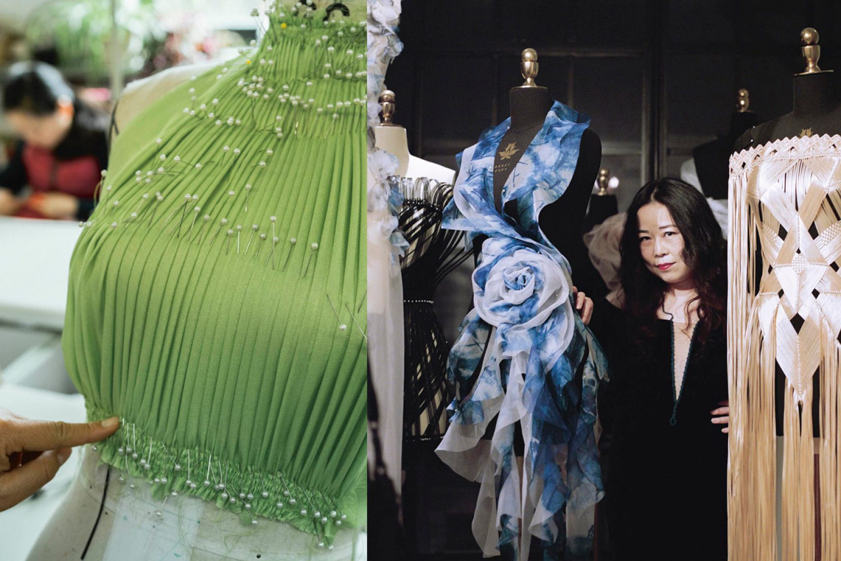 Grace Chen, China fashion designer. Credit: Tim Franco