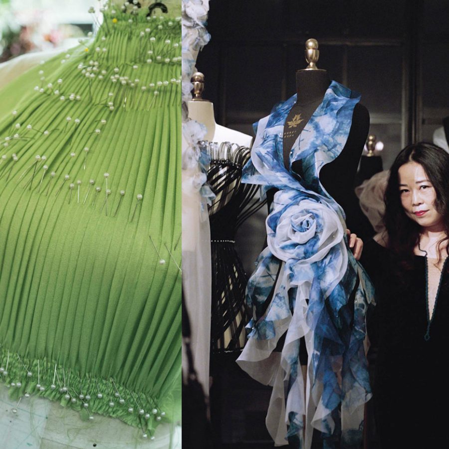Grace Chen, China fashion designer. Credit: Tim Franco