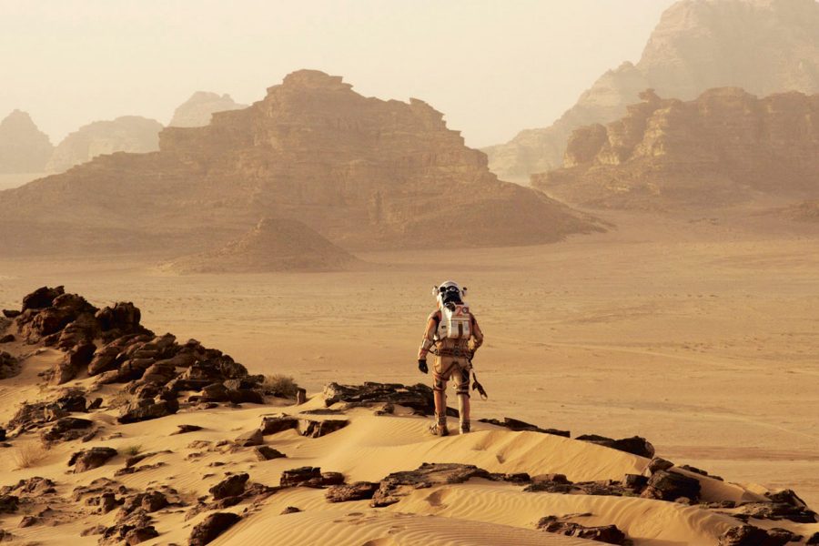 Mars film landscape