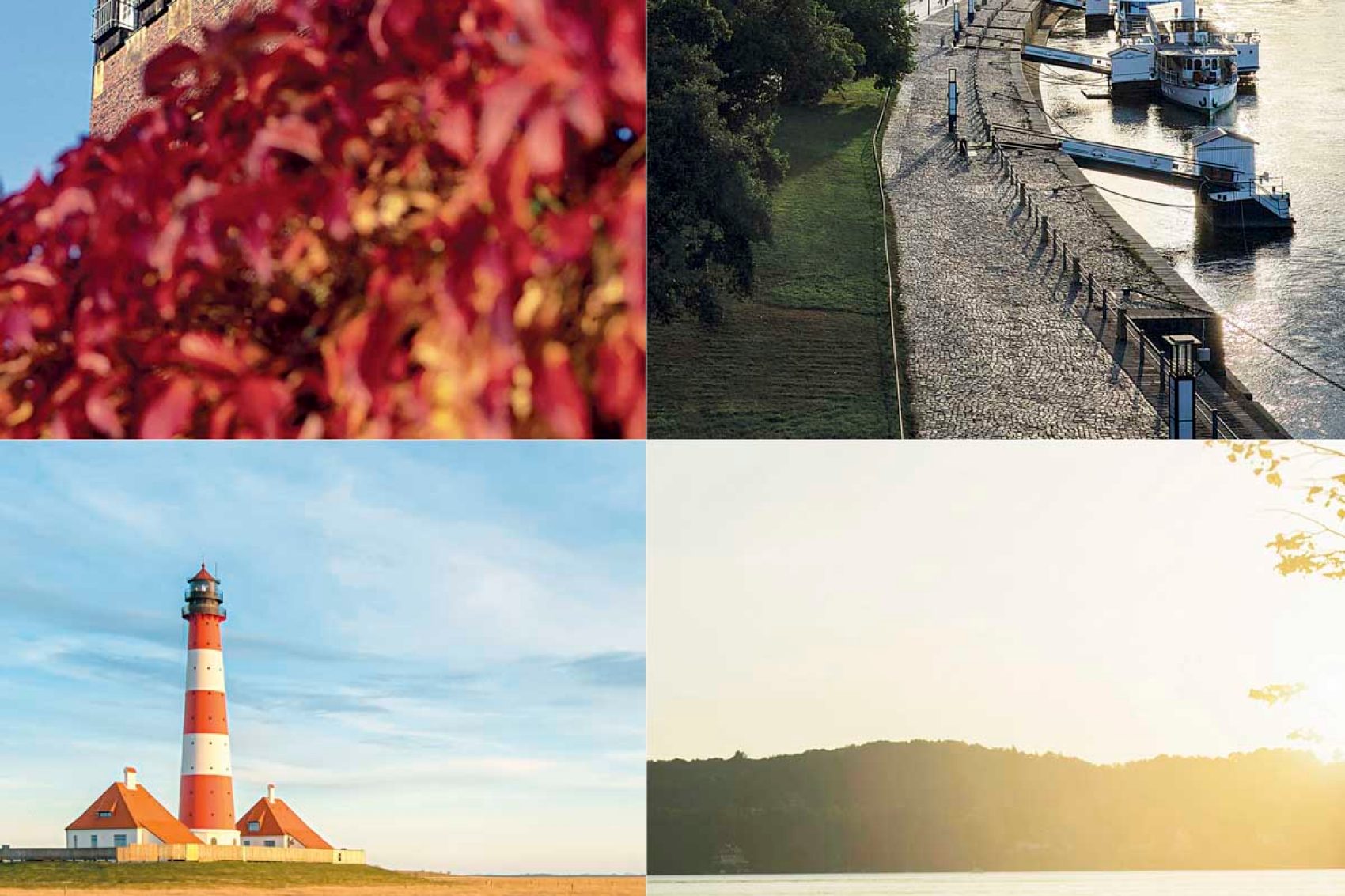 Collage of Germany views