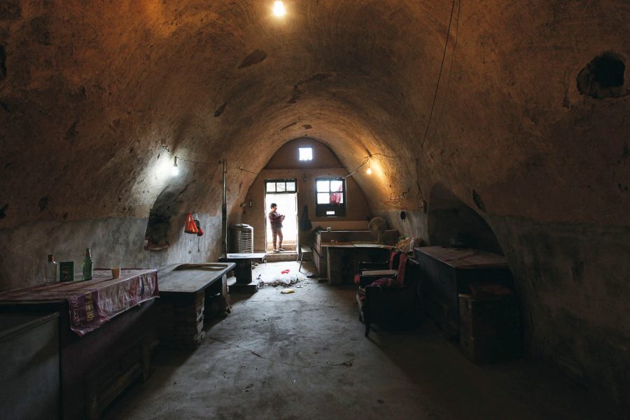 Caves Xian China