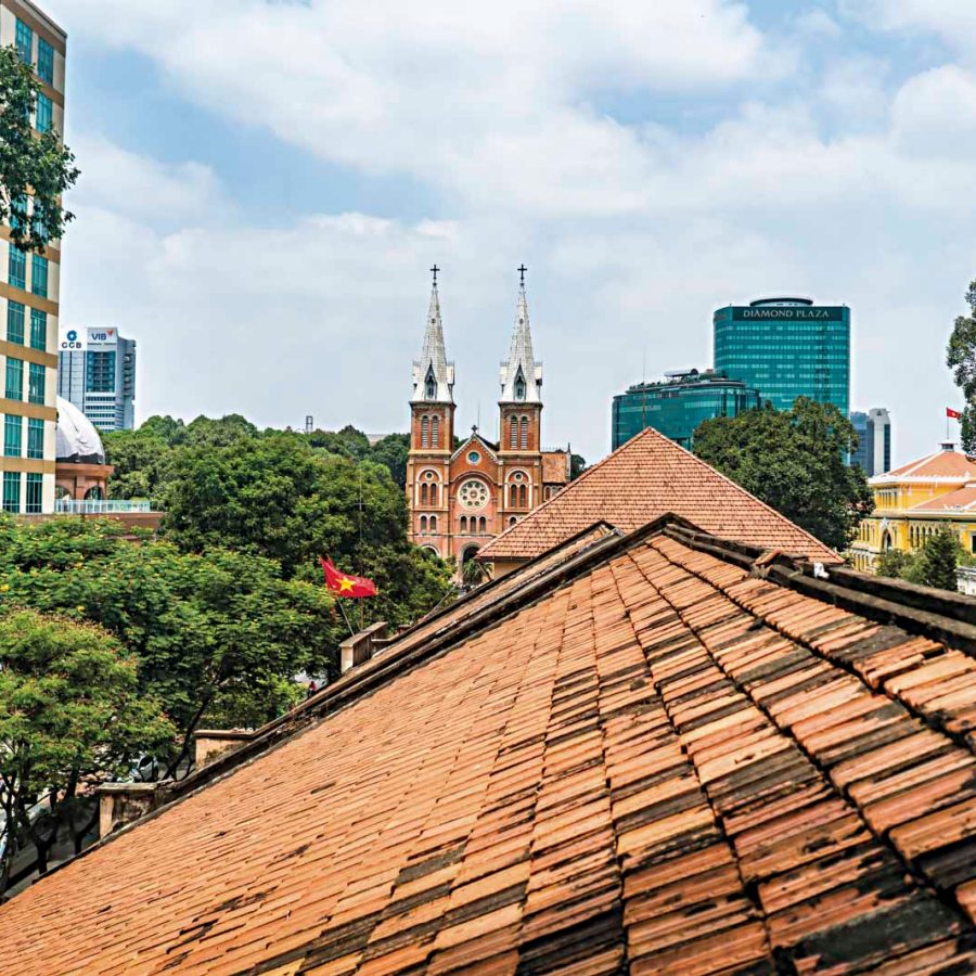 Ho Chi Minh rooftop. Credit: Quinn Ryan Mattingly