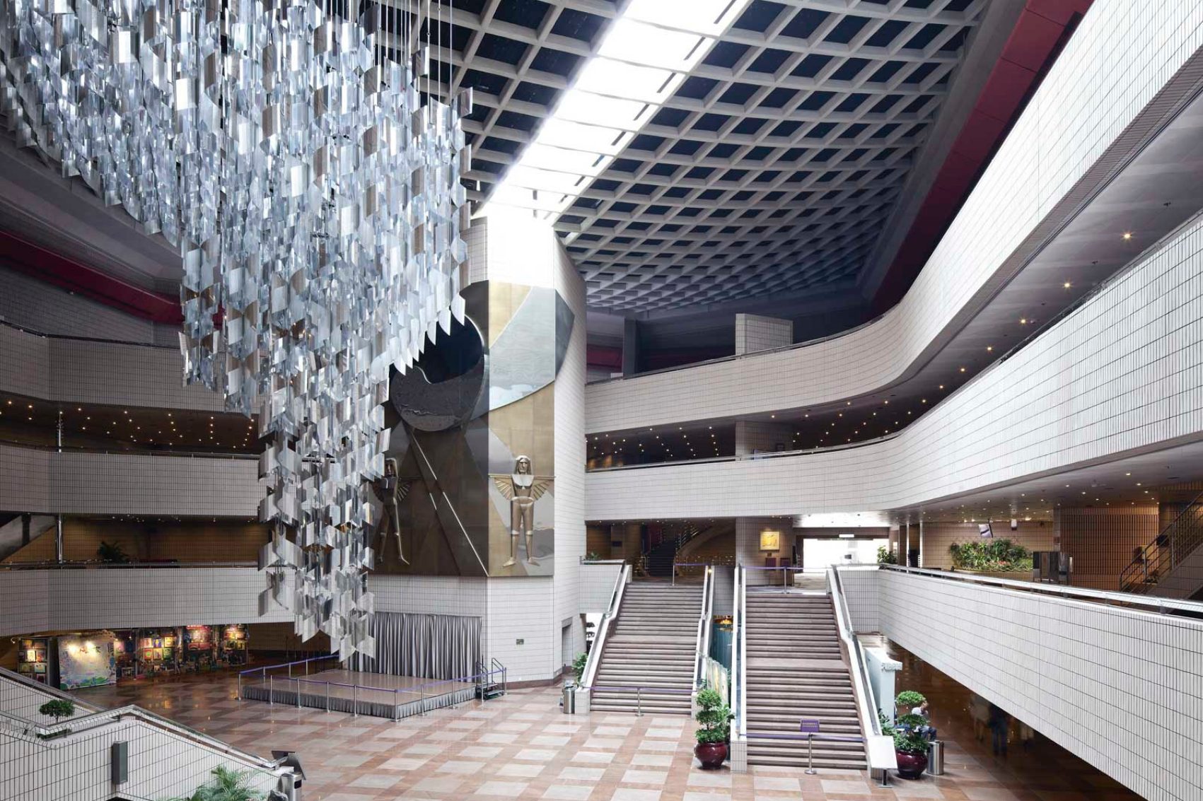 The inside of the Hong Kong Cultural Centre. Credit: View Pictures / Getty Images