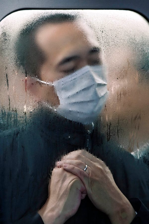 An image from Tokyo Compression by Michael Wolf