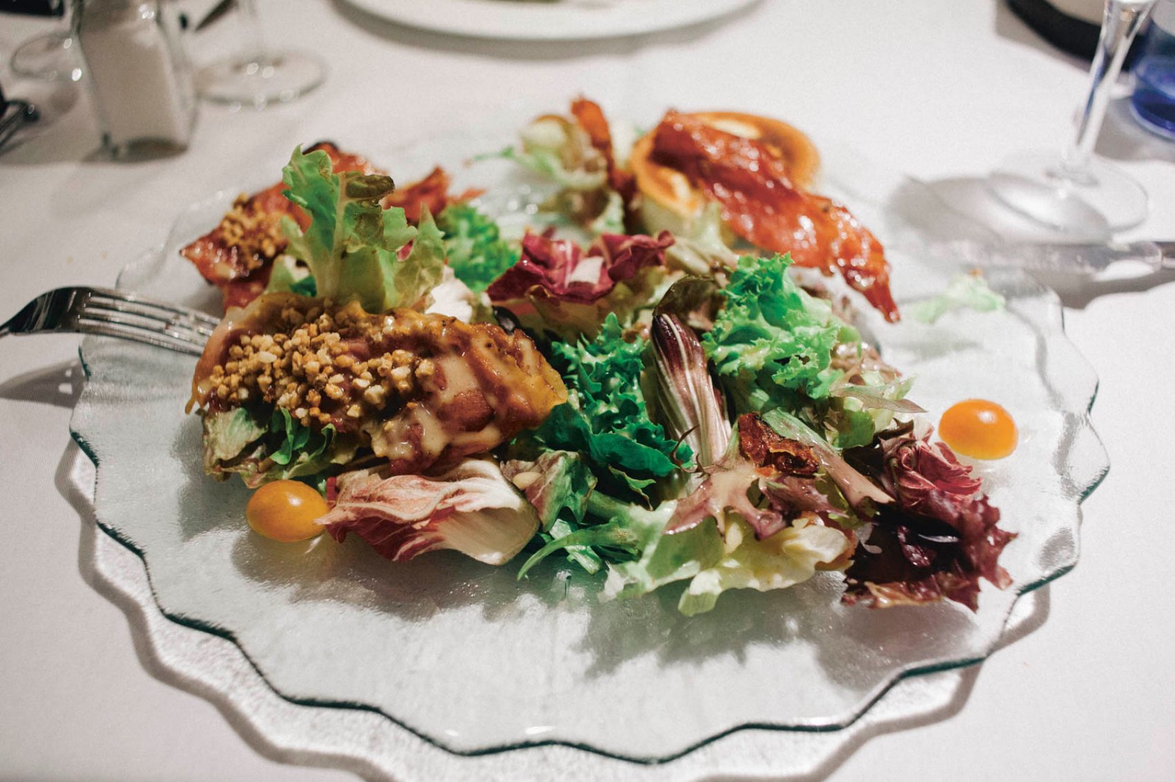 Dish at Barcelona restaurant