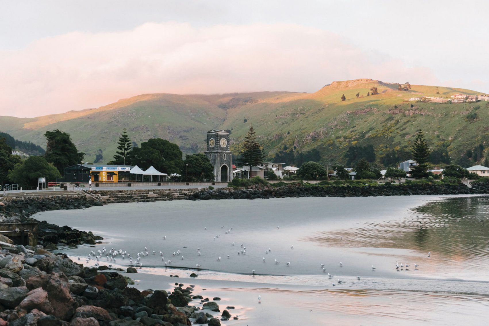 Christchurch coast