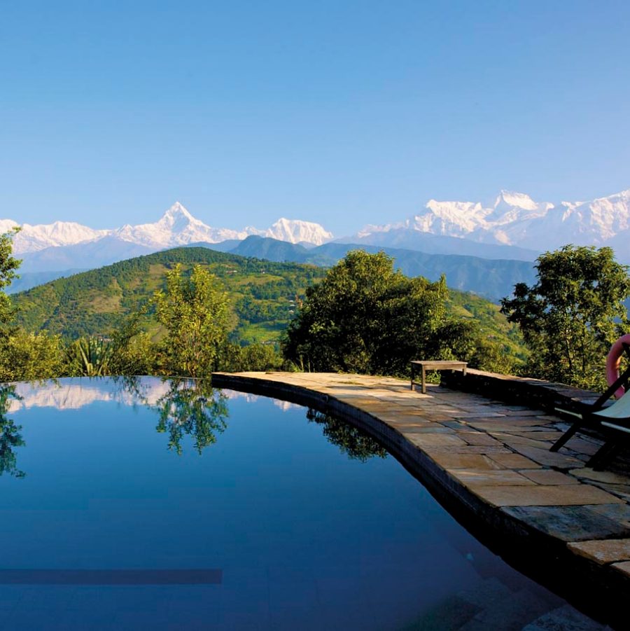 Tiger Mountains Pokhara Lodge jungle hotel in Nepal