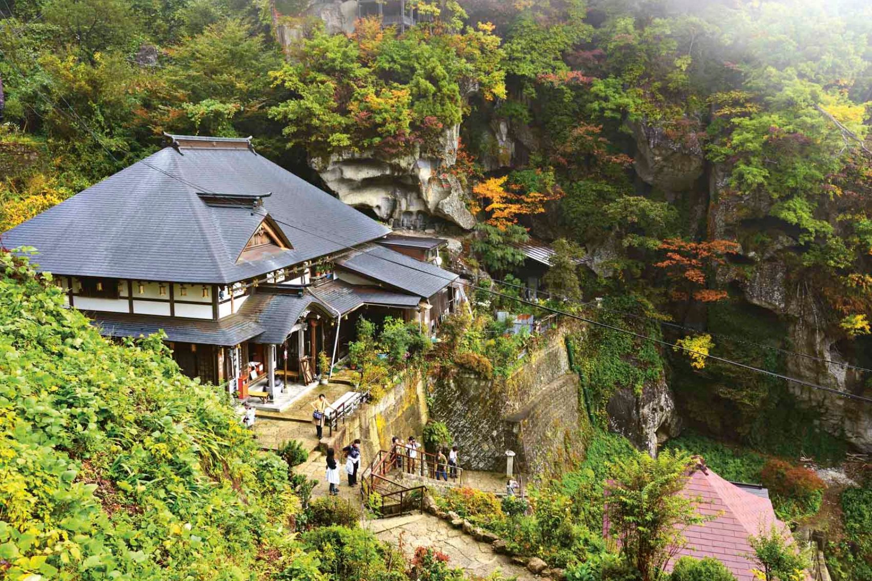 Temple in Sendai, Japan