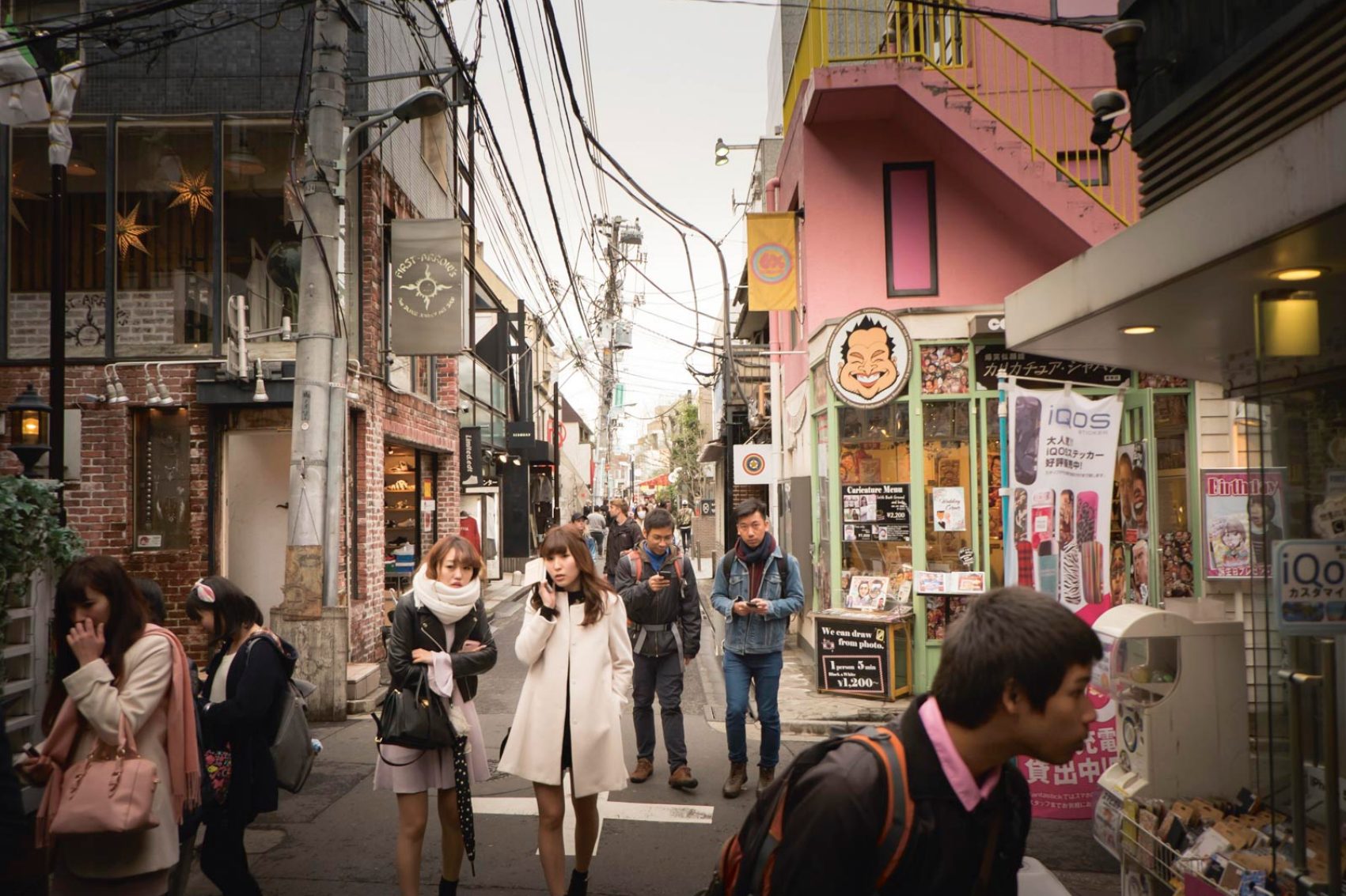 Harajuku crowds