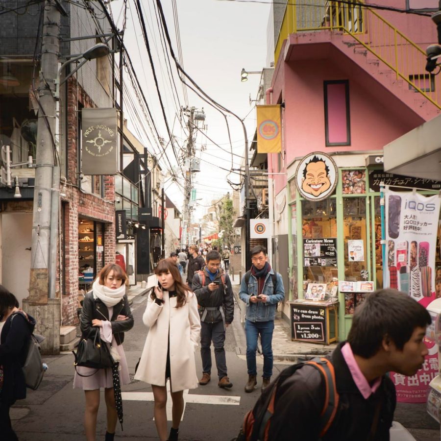 Harajuku crowds