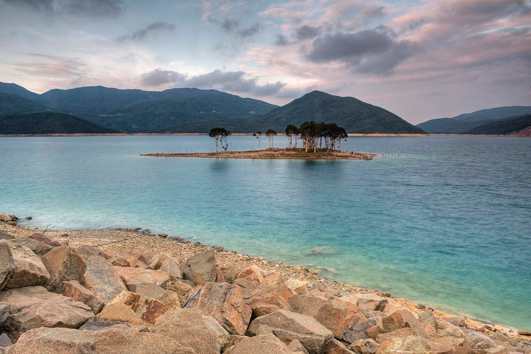 View of High Island Reservoir, Sai Kung East Country Park