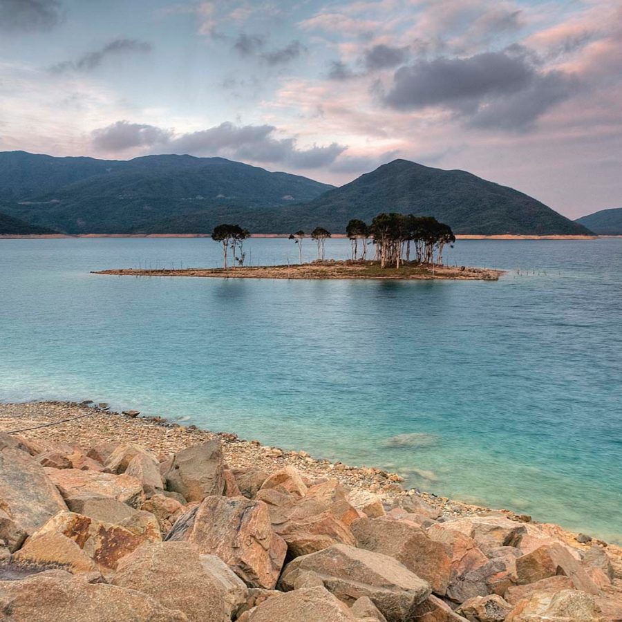 View of High Island Reservoir, Sai Kung East Country Park