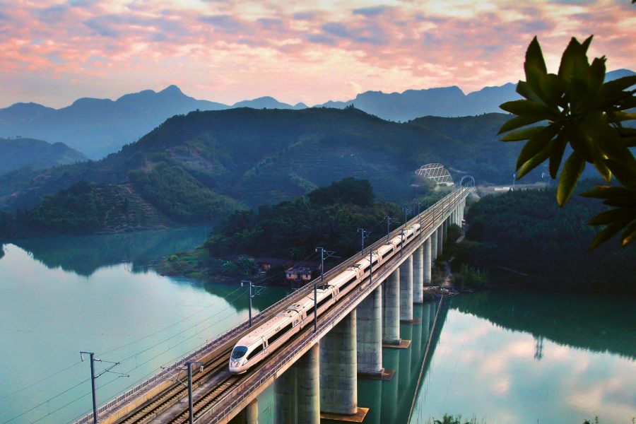 High speed rail from Beijing to Guangzhou
