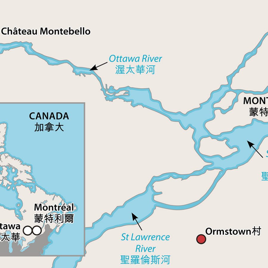Montreal map 
