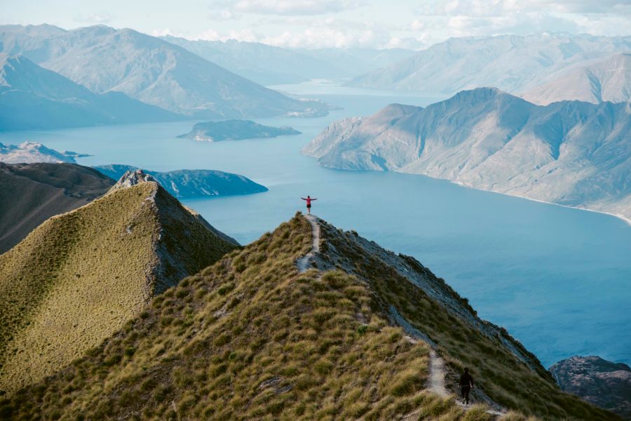 Rugged mountains of New Zealand's South Island. Credit: Mickey Ross