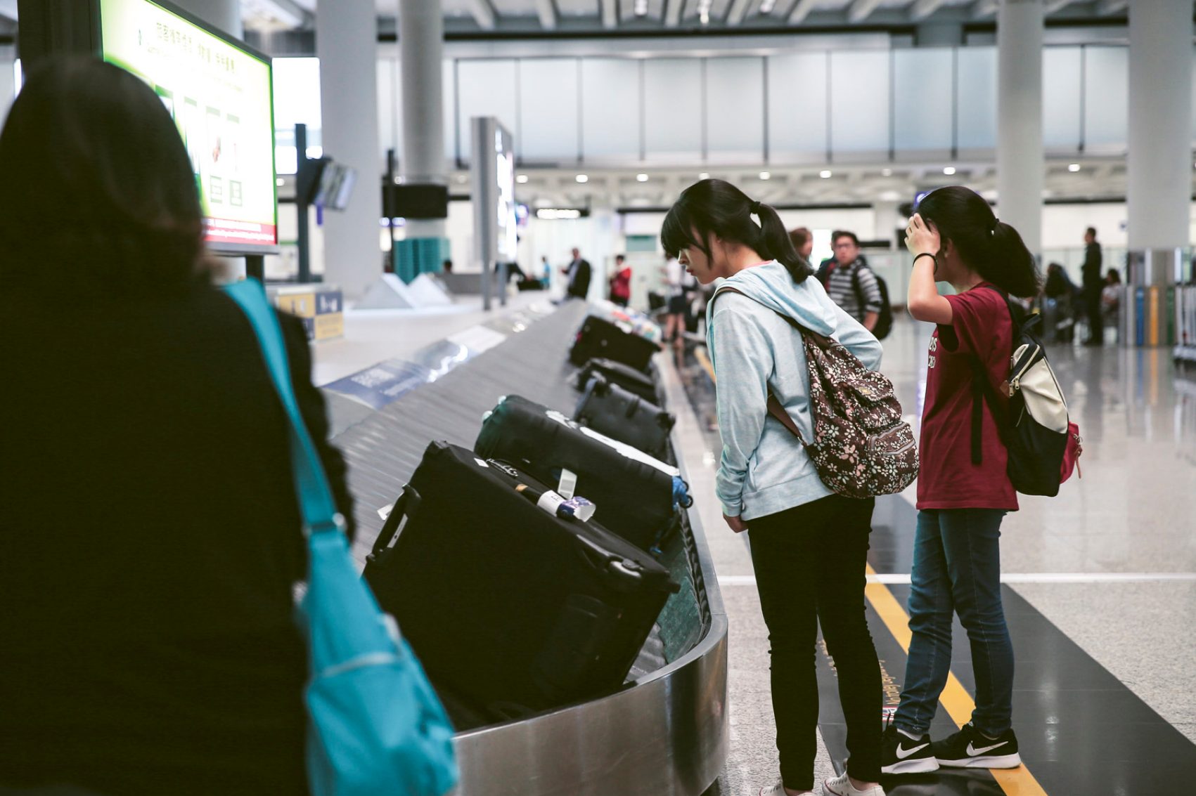 Airport conveyor belt. Credit: Karan Yung