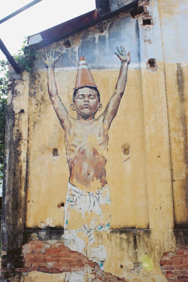 Street art at Hin Bus Depot, Penang