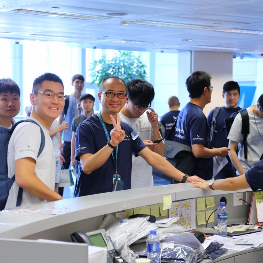 A smartphone app that allows passengers to request inflight services and amenities became champion of the 2017 Cathay Pacific Hackathon. 